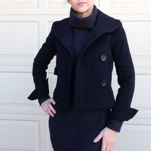 DEVELOPMENT ERICA DAVIES fitted black jacket XS